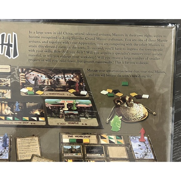 Zong Shi by Kevin G. Nunn Gryphon Games, New and Sealed - Picture 3 of 8
